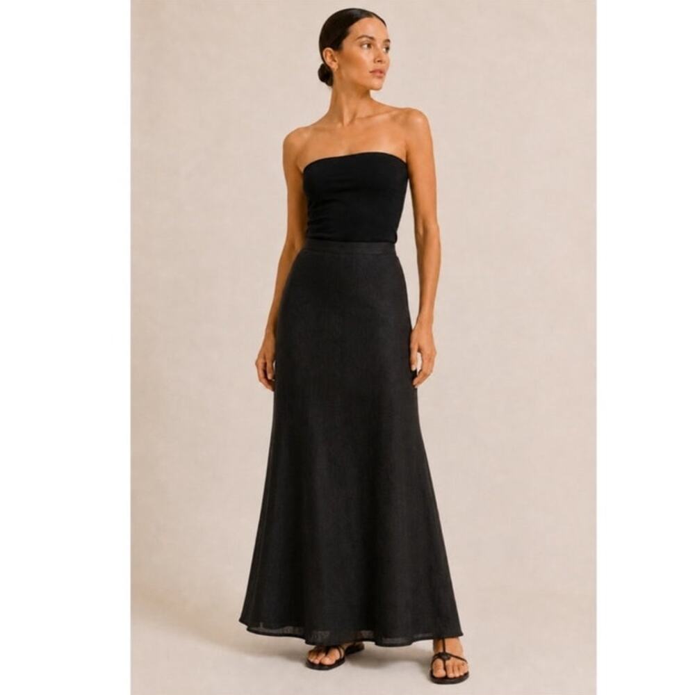 DISSH Maxi Linen Skirt Size 4